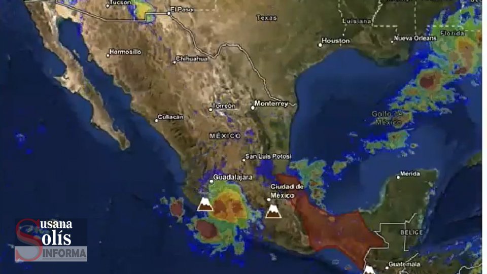ESPERAN lluvias acumuladas de 400 milímetros en Chiapas - Susana Solis Informa