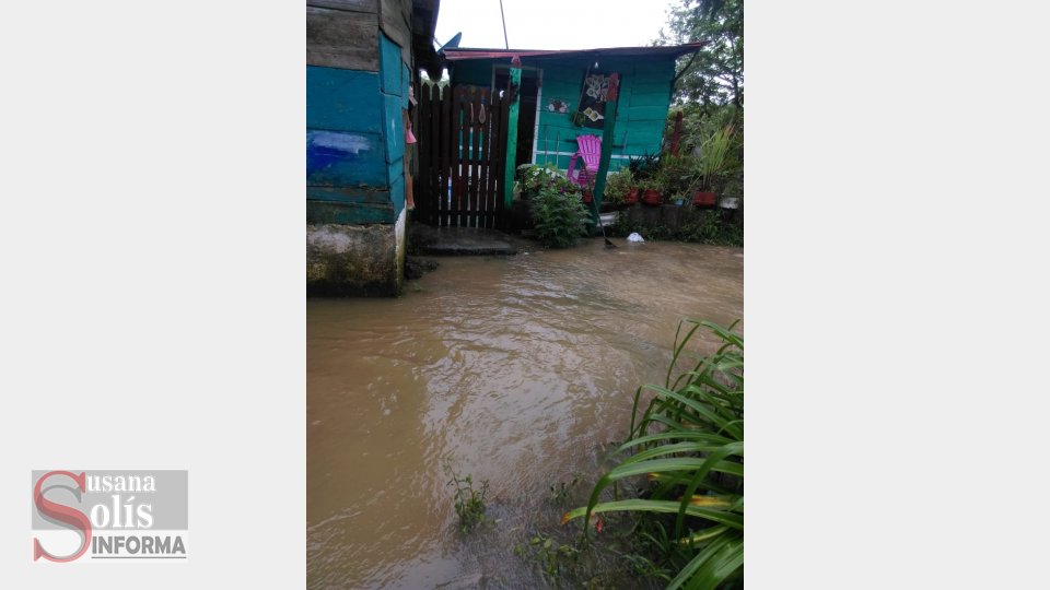 ENCHARCAMIENTOS y afectaciones dejan lluvias en cuatro municipios de Chiapas Susana Solis Informa