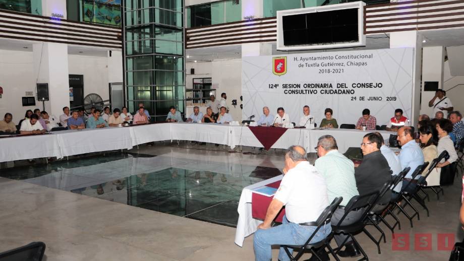 Ayuntamiento de Tuxtla presenta al Consejo Consultivo Ciudadano el Plan Municipal de Desarrollo 2018-2019 Susana Solis Informa