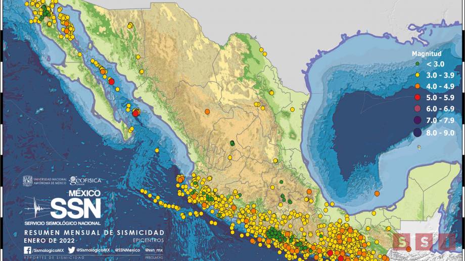 MÁS DE dos mil sismos en un mes en México Susana Solis Informa