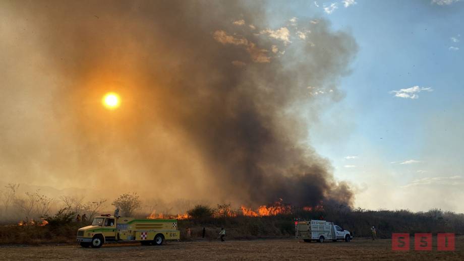 SUSPENDEN vuelos por incendio cercano al aeropuerto en Chiapas - Susana Solis Informa