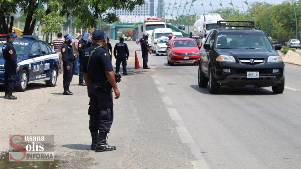 En Tuxtla Gutiérrrez solo pueden viajar dos personas en vehículo particular