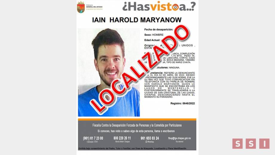 LOCALIZAN a turista de USA reportado como desaparecido; estaba detenido en el INM Susana Solis Informa