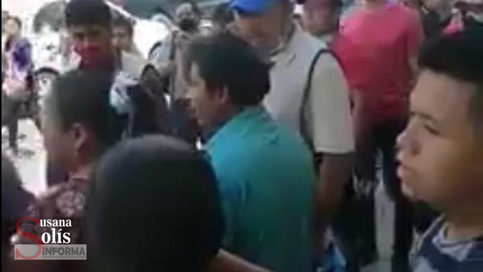 A PEDRADAS repelen ambulantes a policías en Tuxtla Gutiérrez, Chiapas - Susana Solis Informa