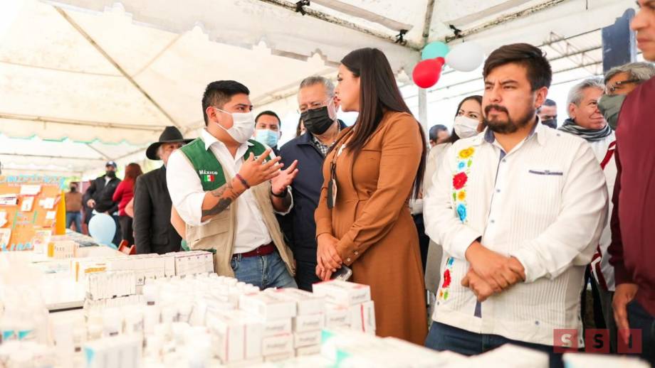 Decenas de jóvenes acuden al primer día de la Feria de la Salud en SCLC Susana Solis Informa