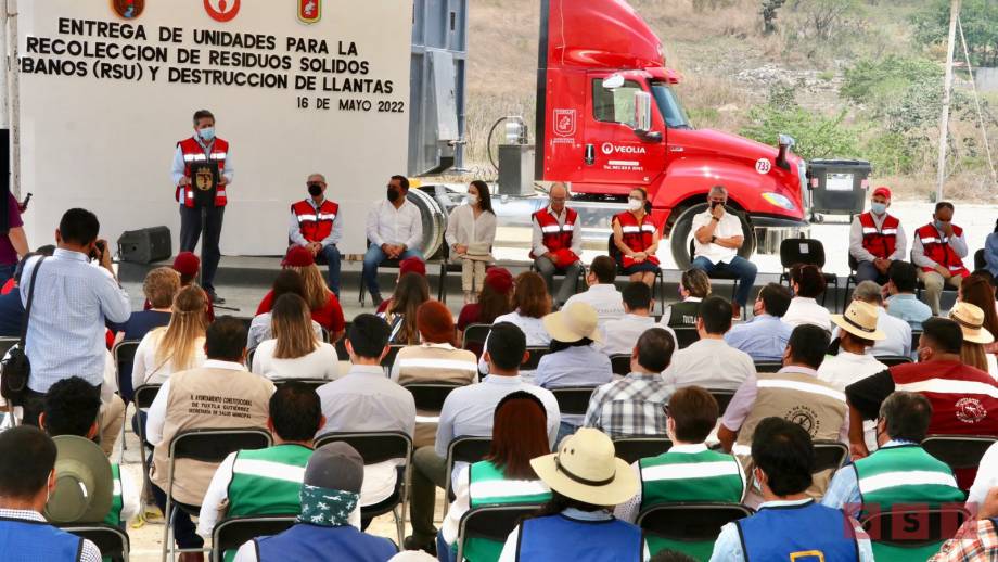 Suman nuevos camiones recolectores de basura para Tuxtla Gutiérrez - Susana Solis Informa