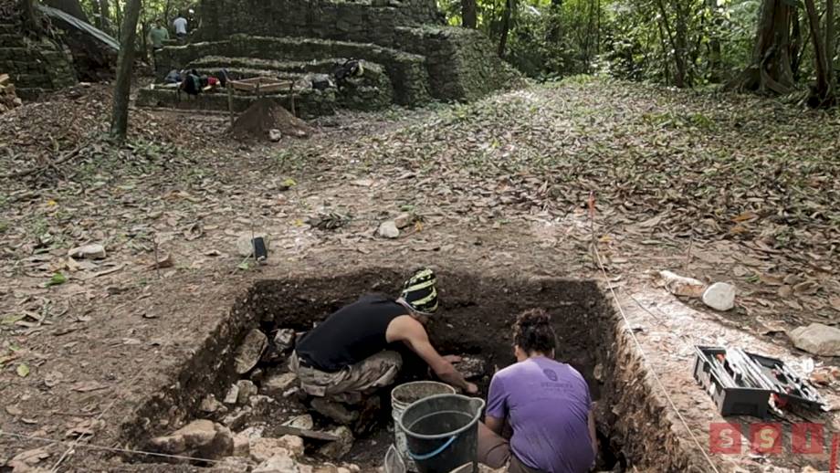 DESCUBREN taller lítico y cementerio de la antigua ciudad maya en Palenque - Susana Solis Informa