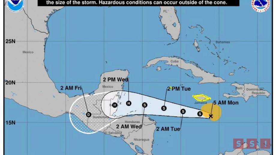 Alertan por Tormenta Tropical “Lisa”; dejará fuertes lluvias en tres regiones de Chiapas Susana Solis Informa