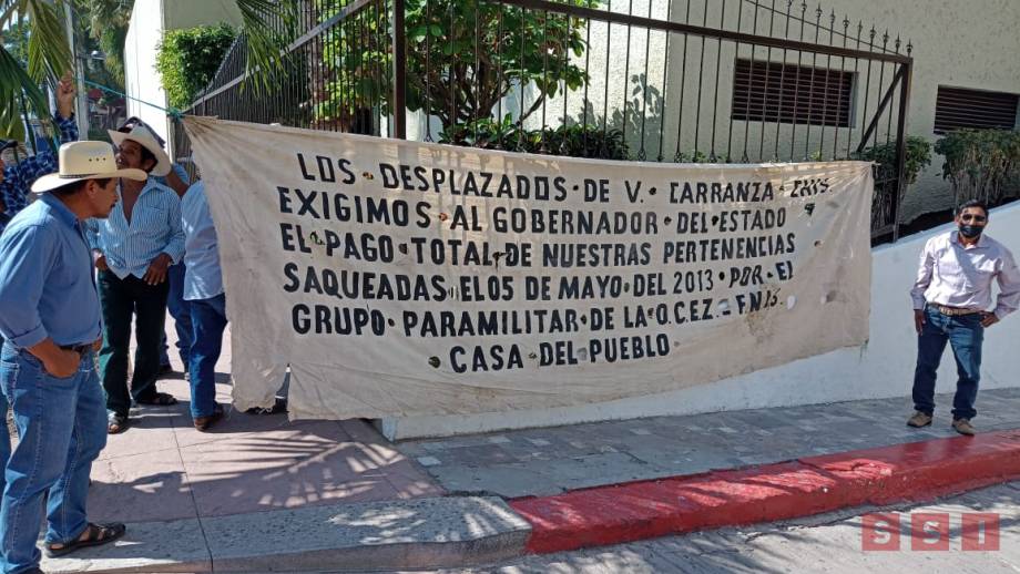 Desplazados de Venustiano Carranza; piden reposición de sus propiedades Susana Solis Informa