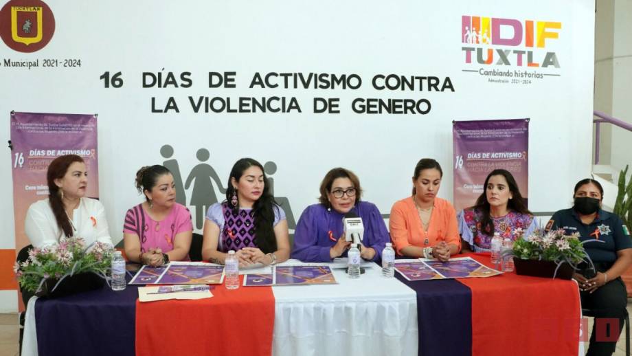 16 días de activismo en Tuxtla contra la violencia de género - Susana Solis Informa