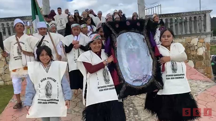 Inician las peregrinaciones de indígenas de San Juan Chamula rumbo a la Basílica de Guadalupe Susana Solis Informa