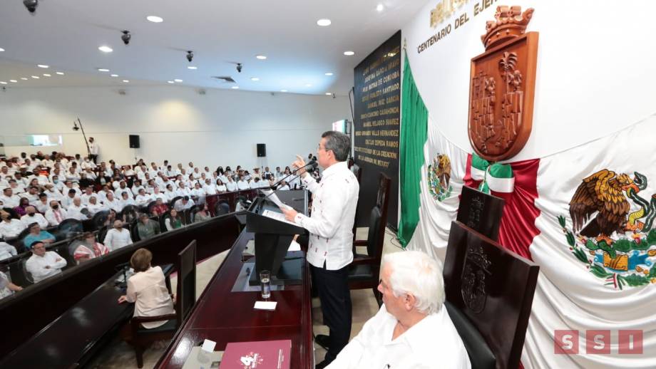 Dio a conocer la situación que guarda la Administración Pública del Estado, a través de las acciones más relevantes del cuarto año de gobierno