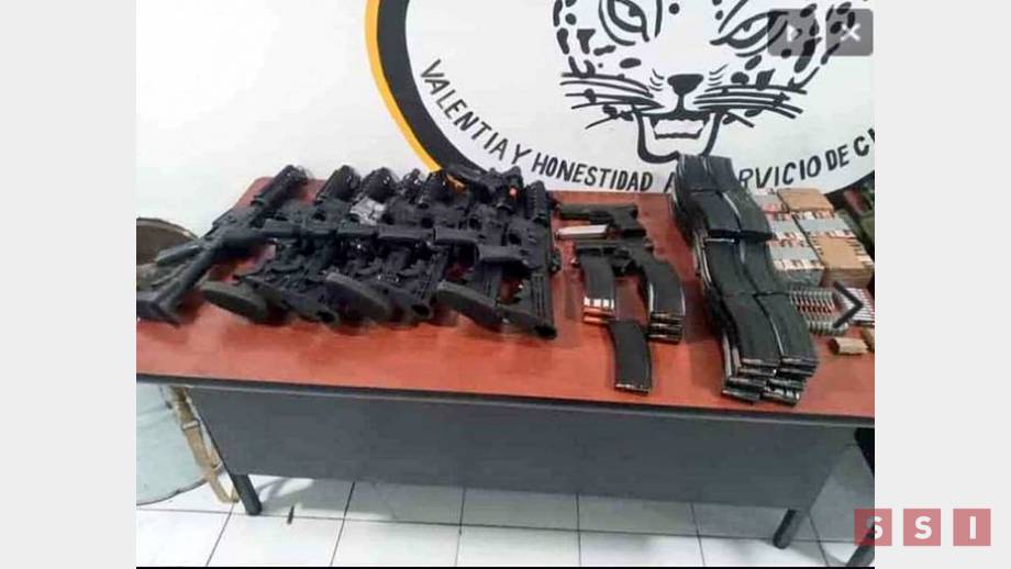 Decomisan armas en Tonalá; hay varios detenidos - Susana Solis Informa