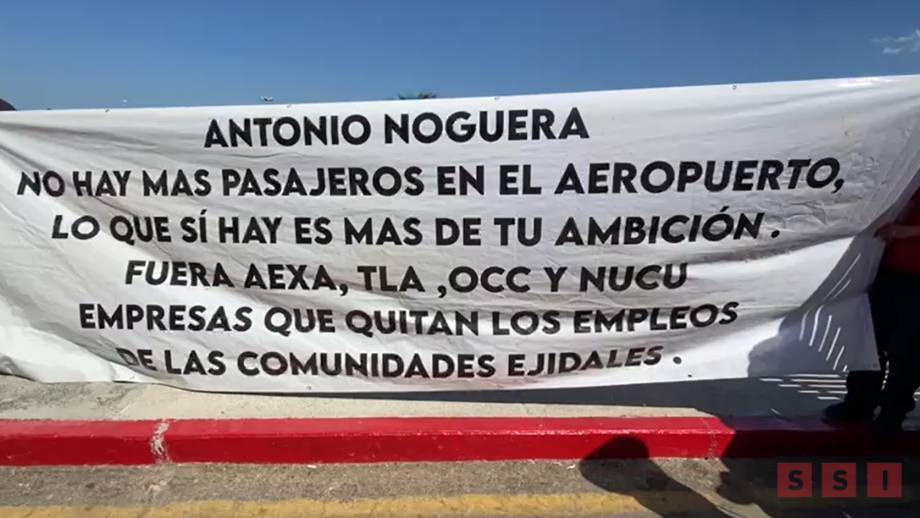 PROTESTAN taxistas del aeropuerto en Chiapas por la entrada de nuevas empresas - Susana Solis Informa