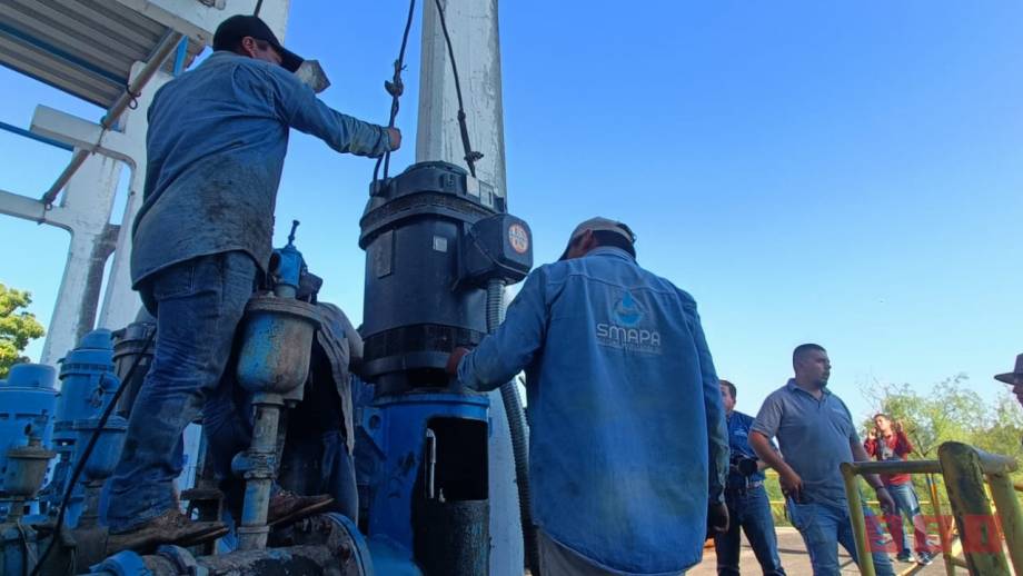 Repara y rehabilita SMAPA dos equipos de bombeo en Captación Santo Domingo - Susana Solis Informa