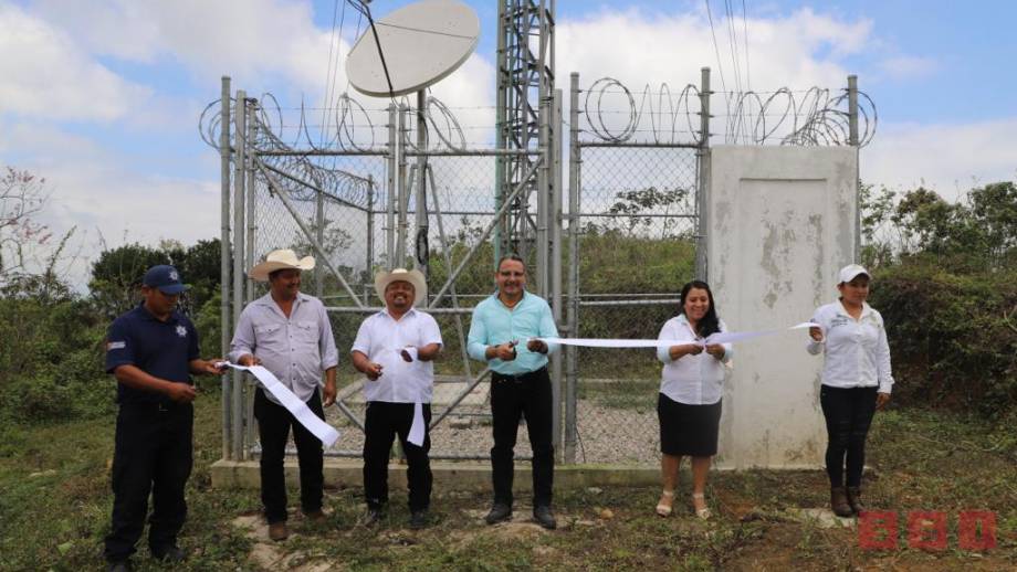 Helmer Ferras activa torres de comunicación en Francisco León - Susana Solis Informa