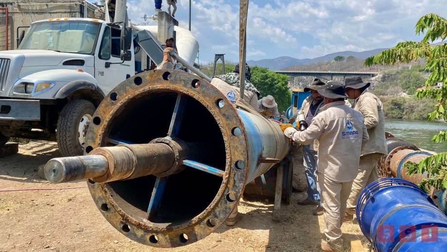 Inicia SMAPA instalación de nuevos equipos de bombeo en “Ciudad del Agua