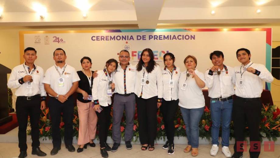 Preseas para Chiapas en la Feria Mexicana de Ciencias e Ingenierías 2023 - Susana Solis Informa