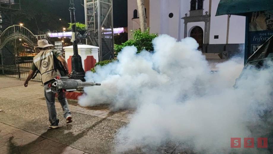Ayuntamiento de Tuxtla Gutiérrez continúa limpieza y fumigación de colonias y espacios públicos - Susana Solis Informa