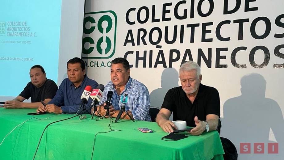 INVIABLE la Obra del Circuito Interior “Chiapas de Corazón”: Colegio de Arquitectos - Susana Solis Informa