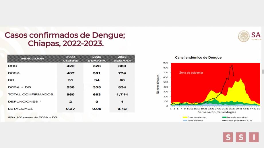 Se triplican casos de dengue en Chiapas - Susana Solis Informa