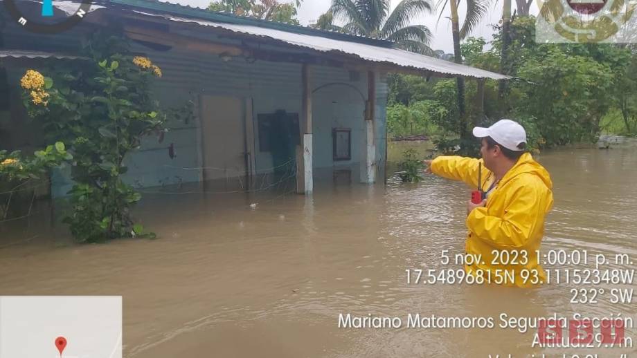 MÁS de cien viviendas afectadas por lluvias que dejó el Frente Frío No 8 Susana Solis Informa