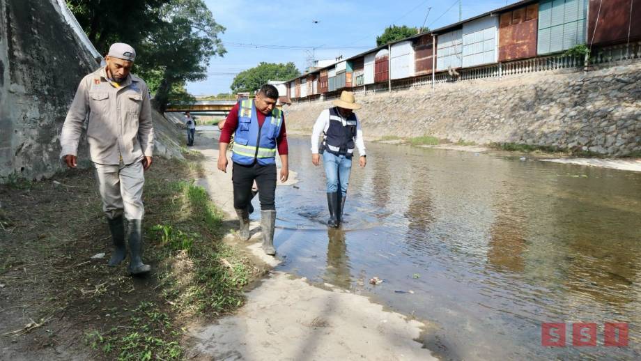 SMAPA realiza monitoreo para el control de la calidad del agua del río Sabinal - Susana Solis Informa