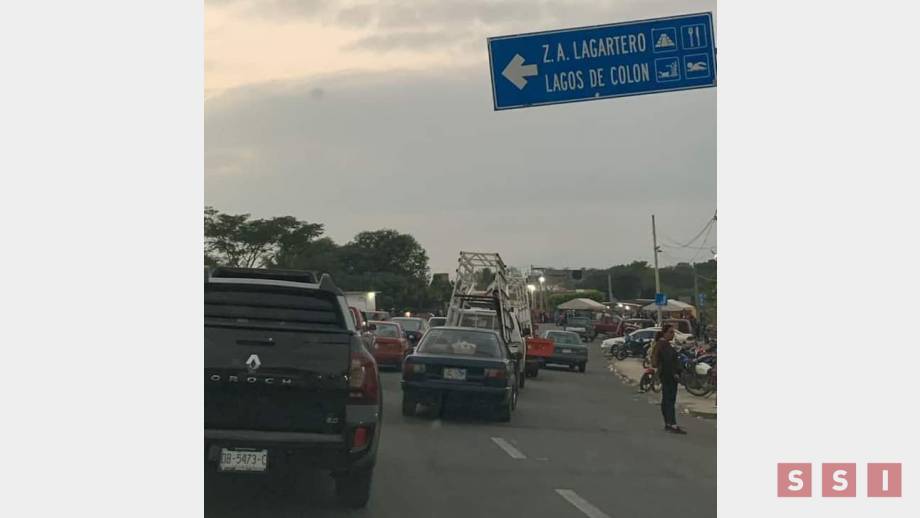 BLOQUEAN carretera grupos delincuenciales Susana Solis Informa