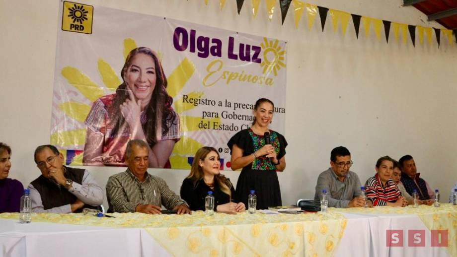 Estuvo acompañada de diversos políticos del PRI y PAN