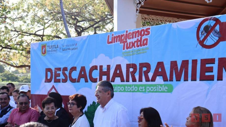 INICIA campaña de descachamiento y fumigación en Tuxtla - Susana Solis Informa