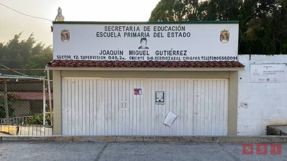 SUSPENDEN clases en Berriozábal por falta de garantías - Susana Solis Informa