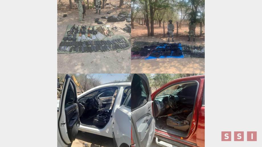 ASEGURAN arsenal y equipo táctico en Chiapas - Susana Solis Informa