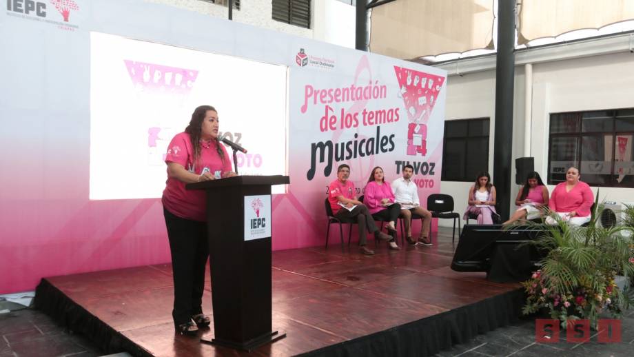 Presenta IEPC temas musicales para la promoción del voto - Susana Solis Informa