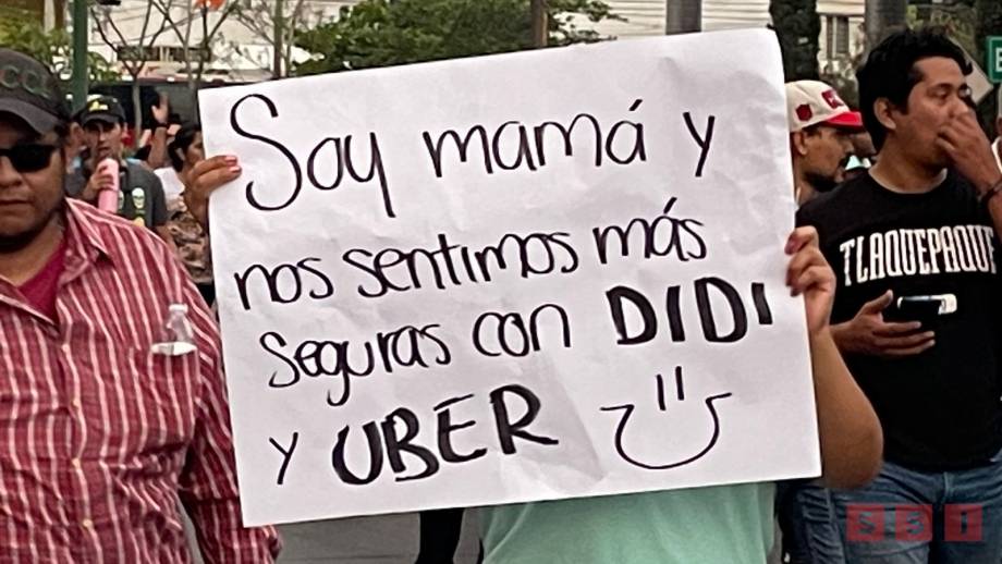 MARCHAN operadores de DIDI en Tuxtla Gutiérrez; piden los dejen trabajar - Susana Solis Informa