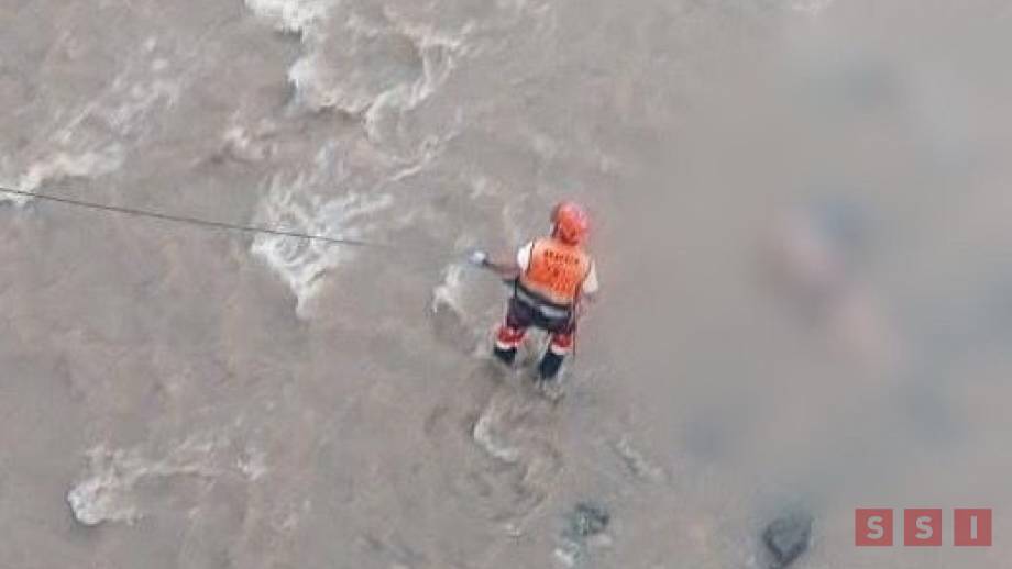 DESAPARECE bombero en el “Coatán tras rescatar cuerpo sin vida de una persona - Susana Solis Informa