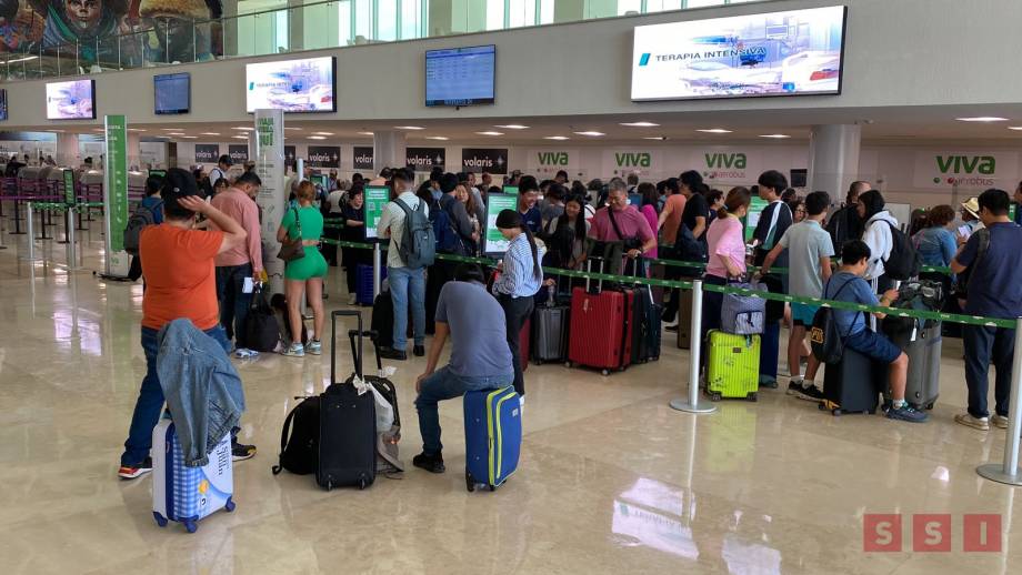 EN CHIAPAS también piden llegar dos horas antes de su vuelo - Susana Solis Informa