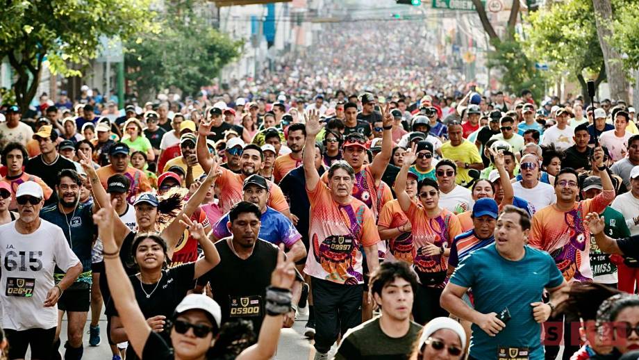 Éxito rotundo en la 4a Gran Carrera Tuchtlán: Más de 10 mil corredores participaron en Tuxtla - Susana Solis Informa
