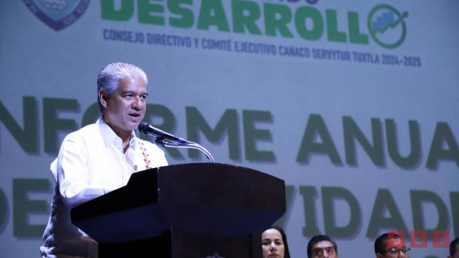 ES REELECTO Miguel Ángel Blas Gutiérrez como presidente de canaco Tuxtla - Susana Solis Informa