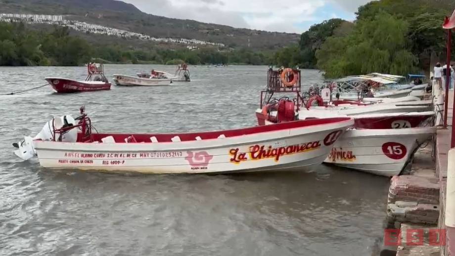 Por fuertes vientos del Frente frio 37, suspenden recorridos en el Cañón del Sumidero - Susana Solis Informa