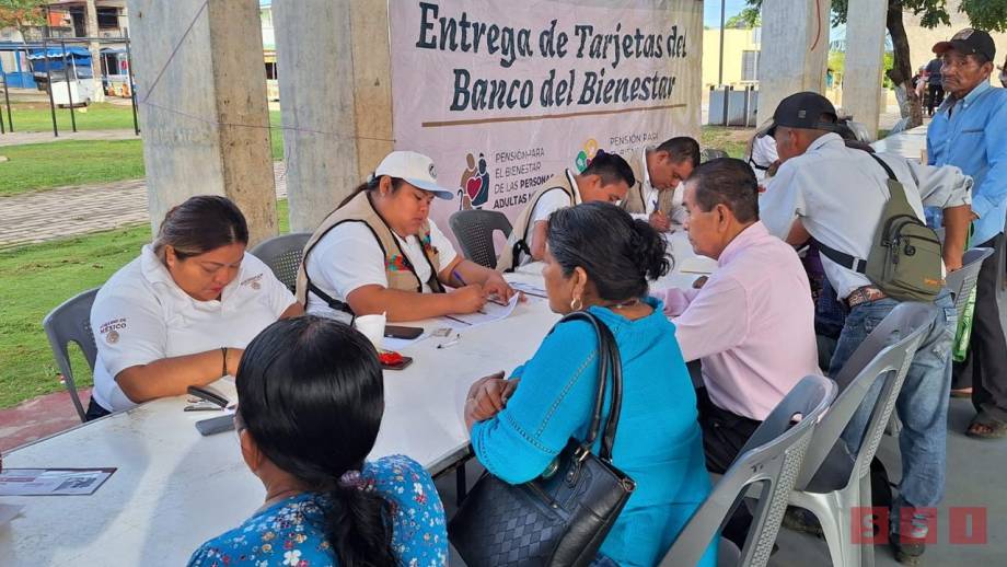 ENTREGARÁN tarjetas a derechohabientes de las Pensiones para Adultos Mayores y Mujeres Bienestar - Susana Solis Informa