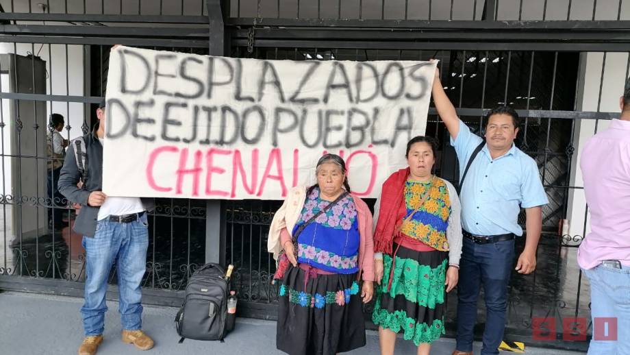 Insisten desplazados de Chenalhó reubicación - Susana Solis Informa