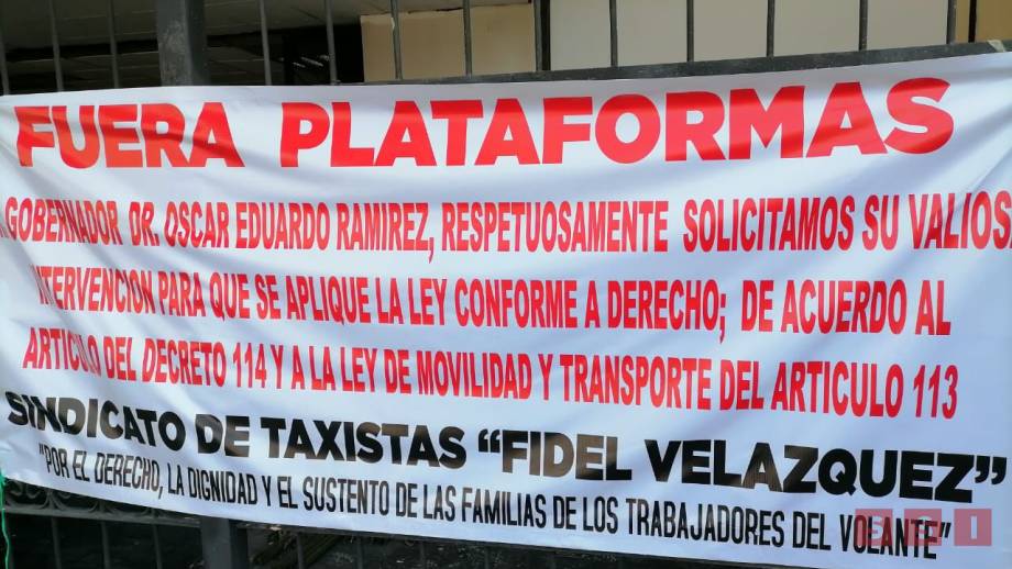 Piden taxistas que frenen en Chiapas la operación irregular de plataformas Susana Solis Informa