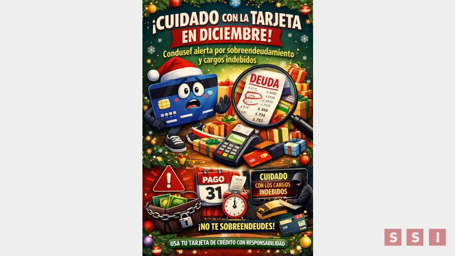 Compras decembrinas, bajo lupa: Condusef advierte riesgos del crédito mal usado Susana Solis Informa