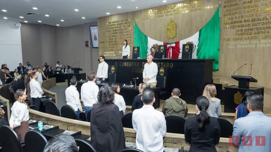 Aprueba Congreso de Chiapas turnar al Congreso de la Unión reformas a la Ley Federal de Armas de Fuego y Explosivos - Susana Solis Informa