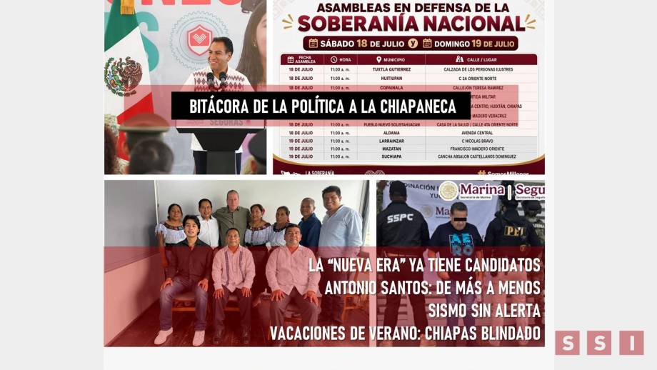 La Nueva ERA se impone: listos los nombres de los aspirantes a alcaldes y diputaciones - Susana Solis Informa