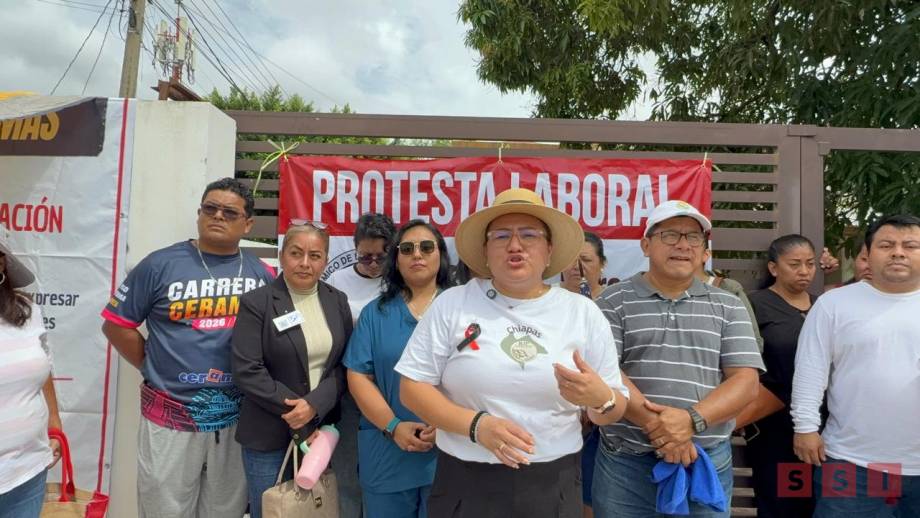 Carencias y reclamos sindicales movilizan a trabajadores del IMSS en Chiapas - Susana Solis Informa