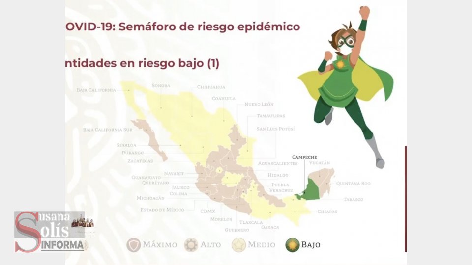 SIGUE SEMÁFORO AMARILLO en Chiapas por Covid-19 - Susana Solis Informa